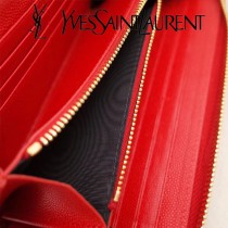 YSL-358094-07 原版皮 新款  拉璉款爆款 錢包