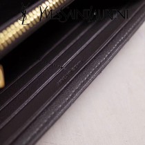 YSL原版皮新款437469-6 山羊紋聖羅蘭新款錢包