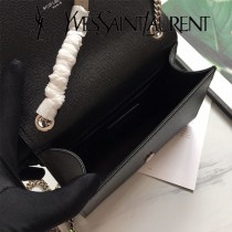 YSL-377629-01  聖邏蘭新款原版皮魚子醬斜背包