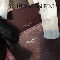 YSL-398710-02  聖邏蘭新款原版皮鉆石紋風琴包