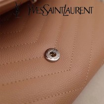 YSL原版皮新款437469-06 魚子醬聖羅蘭新款錢包