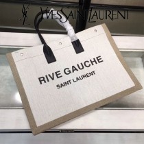 YSL-499290  聖邏蘭新款原版皮帆布手提包