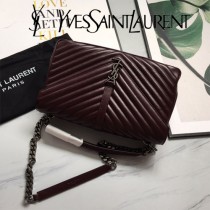 YSL-392738-03  聖邏蘭新款原版皮百搭大號郵差包