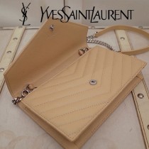 YSL原版皮新款393953-01 斜背包 肩帶拆掉可直接當手包用