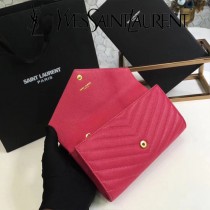 YSL原版皮新款437469-9 山羊紋聖羅蘭新款錢包