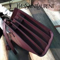 YSL-398710-02  聖邏蘭新款原版皮鉆石紋風琴包