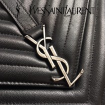 YSL-392738-01  聖邏蘭新款原版皮百搭大號郵差包
