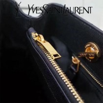 YSL原版皮新款 經典款342022 SAINTLAURENT  購物袋 純 V紋魚子醬牛皮