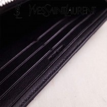 YSL原版皮新款437469-2 山羊紋聖羅蘭新款錢包