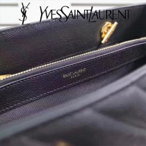 YSL原版皮新款 經典款342022 SAINTLAURENT  購物袋 純 V紋魚子醬牛皮