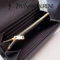 YSL原版皮新款437469-6 山羊紋聖羅蘭新款錢包