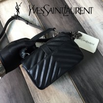 YSL-399289-01  聖邏蘭新款原版皮小號郵差包