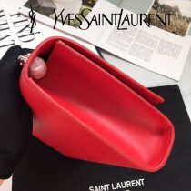 YSL-377830-03  聖邏蘭新款原版皮平紋流蘇斜挎包