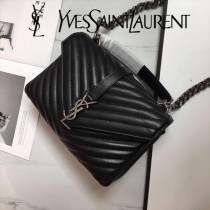 YSL-392737-03  聖邏蘭新款原版皮百搭郵差包