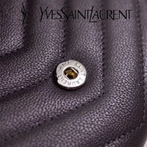 YSL原版皮新款437469-5 山羊紋聖羅蘭新款錢包