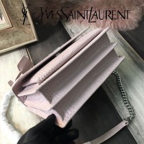 YSL-441971-07  聖邏蘭新款原版皮鱷魚紋斜背包