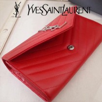 YSL原版皮新款437469-02 魚子醬聖羅蘭新款錢包