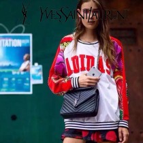 YSL-392738-01  聖邏蘭新款原版皮百搭大號郵差包