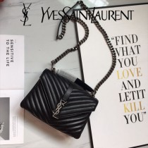 YSL-392737-03  聖邏蘭新款原版皮百搭郵差包