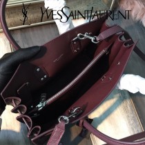 YSL-398710-02  聖邏蘭新款原版皮鉆石紋風琴包