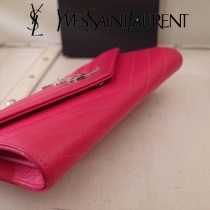 YSL原版皮新款437469-011 魚子醬聖羅蘭新款錢包