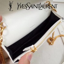 YSL原版皮新款393953-04 斜背包 肩帶拆掉可直接當手包用