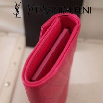 YSL原版皮新款437469-010 魚子醬聖羅蘭新款錢包