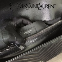 YSL-392738  聖邏蘭新款原版皮百搭大號郵差包