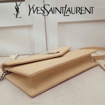 YSL原版皮新款393953-01 斜背包 肩帶拆掉可直接當手包用