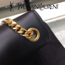 YSL-377830-04  聖邏蘭新款原版皮平紋流蘇斜挎包