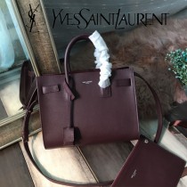 YSL-398710-02  聖邏蘭新款原版皮鉆石紋風琴包