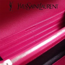 YSL原版皮新款437469-3 山羊紋聖羅蘭新款錢包