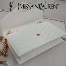 YSL原版皮新款393953-04 斜背包 肩帶拆掉可直接當手包用