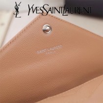 YSL原版皮新款437469-06 魚子醬聖羅蘭新款錢包
