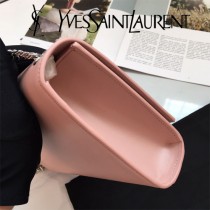 YSL-377830-01  聖邏蘭新款原版皮平紋流蘇斜挎包