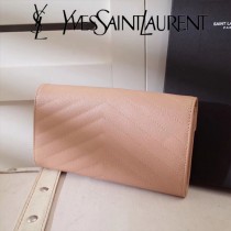 YSL原版皮新款437469-08 魚子醬聖羅蘭新款錢包