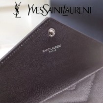 YSL原版皮新款437469-5 山羊紋聖羅蘭新款錢包