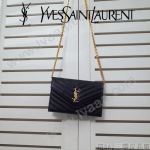 YSL原版皮新款393953-03 斜背包 肩帶拆掉可直接當手包用