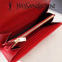 YSL原版皮新款437469-04 魚子醬聖羅蘭新款錢包