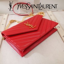 YSL原版皮新款393953-09 斜背包 肩帶拆掉可直接當手包用