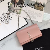 YSL-377830-01  聖邏蘭新款原版皮平紋流蘇斜挎包