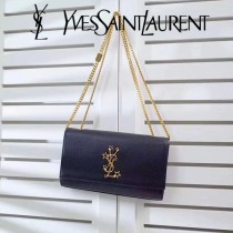 YSL原版皮新款326078最新魚子醬配定制五金 斜背包