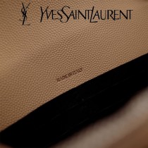 YSL原版皮新款393953-01 斜背包 肩帶拆掉可直接當手包用
