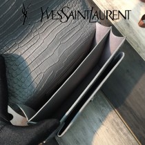 YSL-441971-04  聖邏蘭新款原版皮鱷魚紋斜背包