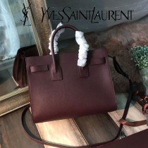 YSL-398709-01  聖邏蘭新款原版皮鉆石紋大號風琴包