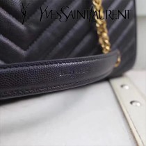 YSL原版皮新款 經典款342022 SAINTLAURENT  購物袋 純 V紋魚子醬牛皮