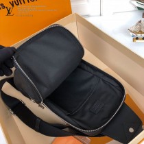 LV-M41720  路易威登新款原版皮男士全皮胸包