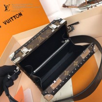LV-M20101-01  路易威登新款原版皮男士盒子斜背包