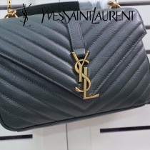 YSL原版皮新款小號392737  Saint Laurent  新款山羊紋肩背包