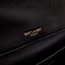 YSL原版皮新款532652-1   SULPICE 新款中號繡線鏈條包